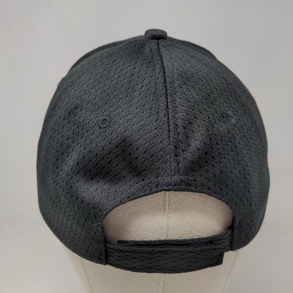 Vitronic Men's Strapback Mesh Hat Black OSFA Graphic Geographic Solutions Logo - Picture 5 of 7